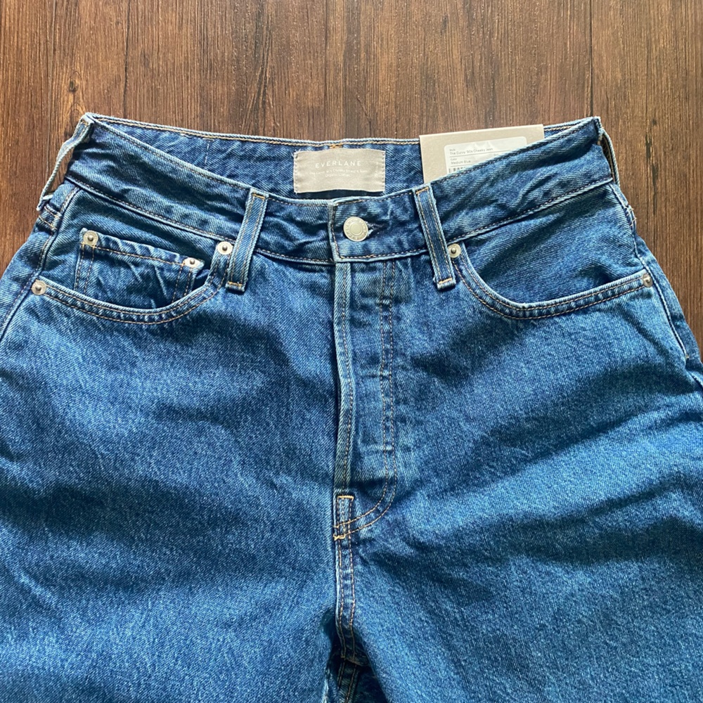 Everlane NWT Straight leg high waisted The Curvy 90s Cheeky Straight Jean